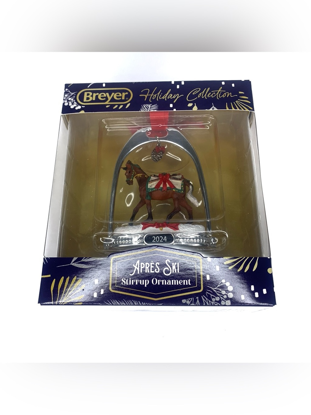 NWT Breyer Horse 2024 Annual Stirrup Ornament Collectible Christmas